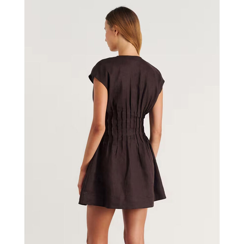 JAG Delphine Pintuck Linen Dress image number 1